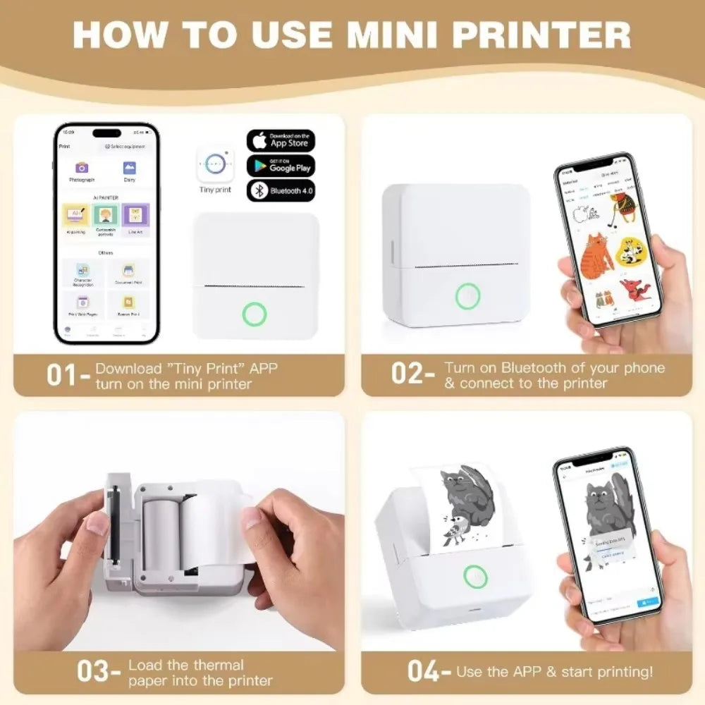 Printora Mini Pocket Printer